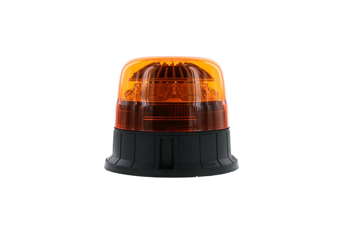 LED Beacon to be screwed rotating light amber 